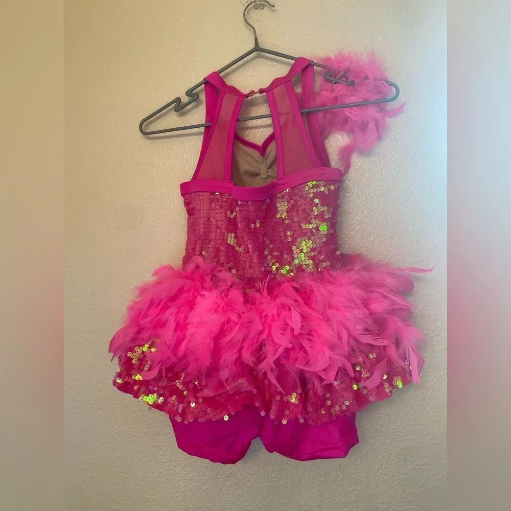 Weissman dance costume pink